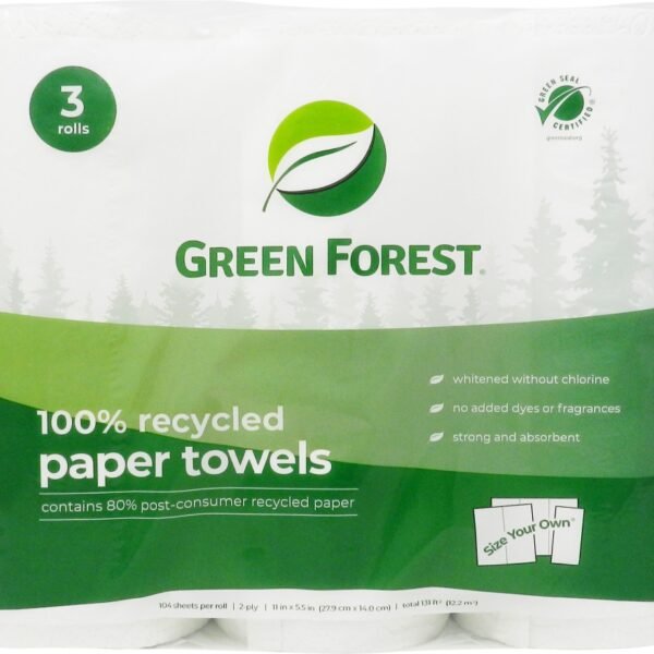 Green Forest 100% Recycled Size-Your-Own Paper Towels