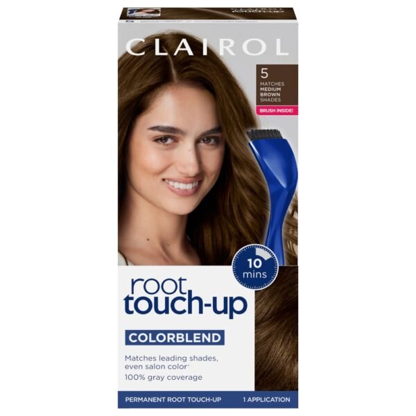 Clairol Colorblend Permanent Root Touch-Up 5 Medium Brown