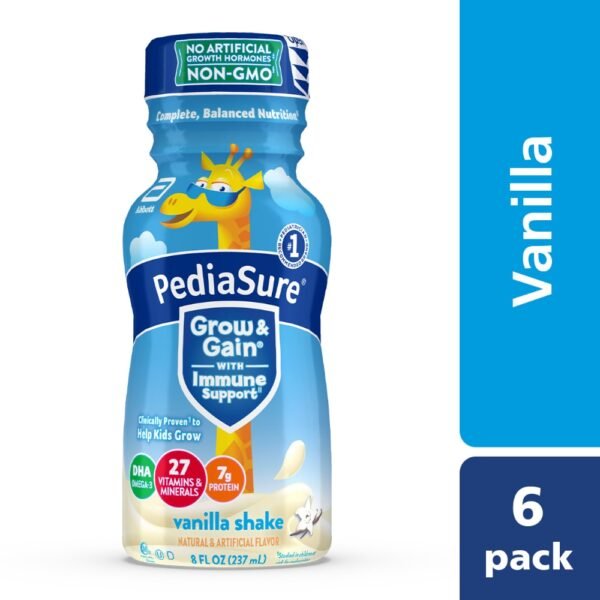 PediaSure® Grow & Gain® Vanilla Kids’ Nutritional Shake Bottles