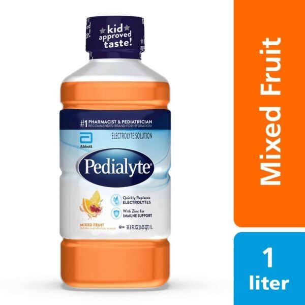 Pedialyte® Mixed Fruit Ready-to-Drink Electrolyte Solution Drink