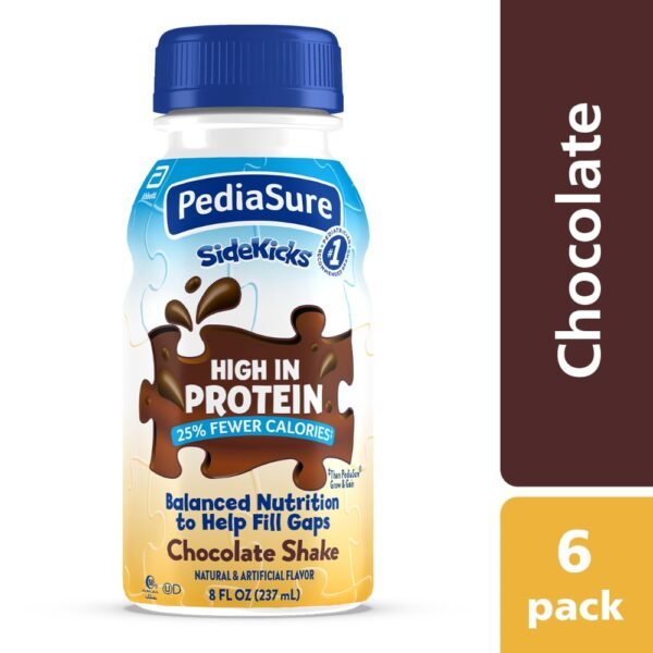PediaSure SideKicks High Protein Chocolate Kids' Nutrition Shake Drinks