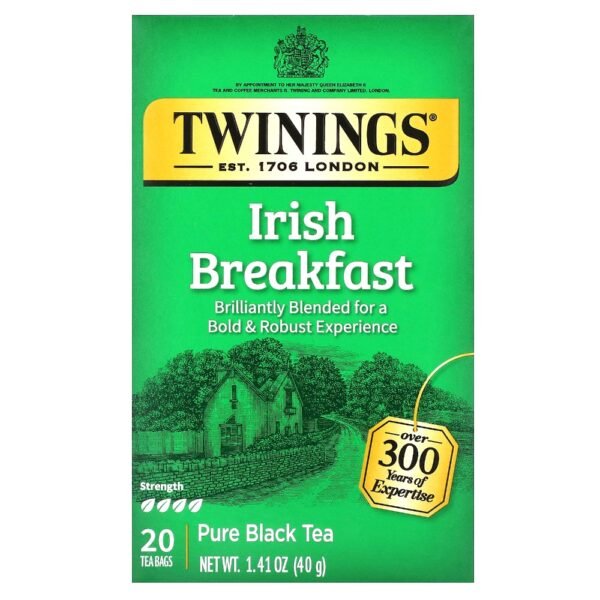 Twinings® Of London Irish Breakfast Pure Black Tea Bags
