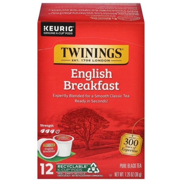 Twinings Of London® English Breakfast Tea K-Cup Pods