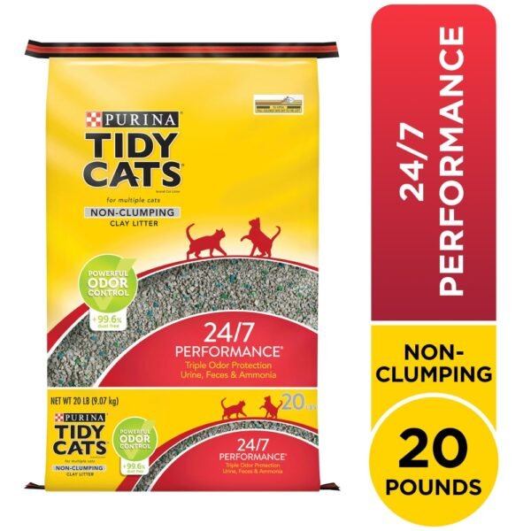 Purina Tidy Cats Non-Clumping Cat Litter 24/7 Performance