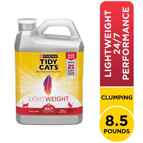 Purina Tidy Cats LightWeight Clumping Cat Litter Odor Control 24/7 Performance