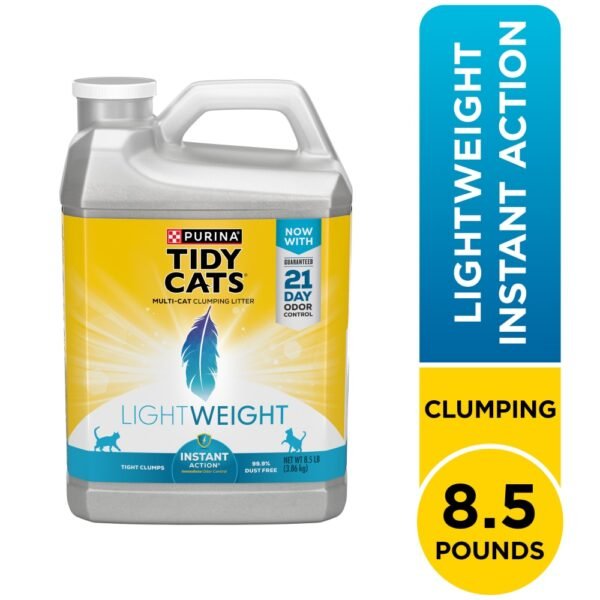Purina Tidy Cats LightWeight Clumping Cat Litter Odor Control Instant Action with Low Dust