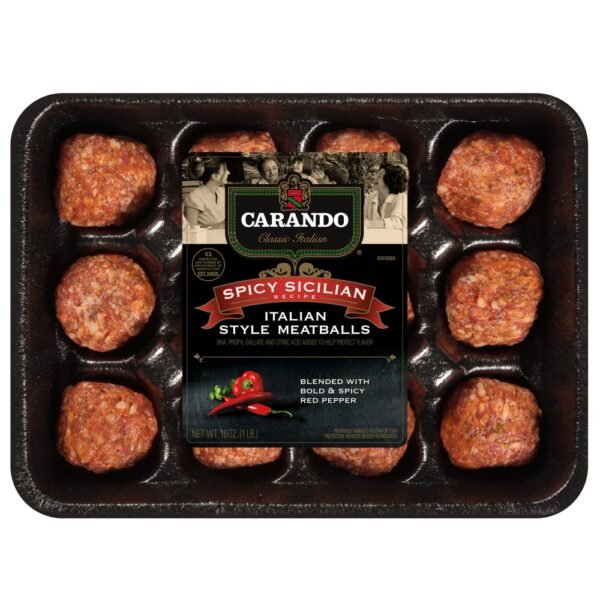 Carando Spicy Sicilian Italian Style Meatballs
