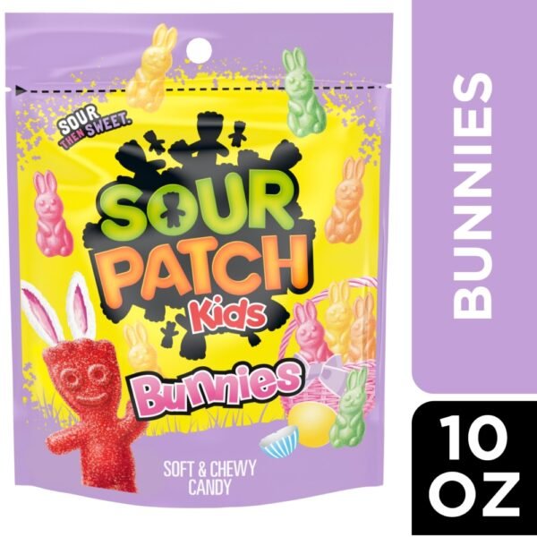 SOUR PATCH KIDS Bunnies Soft & Chewy Easter Candy Bag