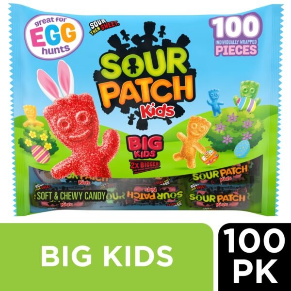 SOUR PATCH KIDS Big Kids Soft & Chewy Easter Candy Bag