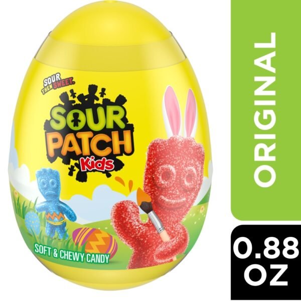 SOUR PATCH KIDS Soft & Chewy Candy Easter Egg
