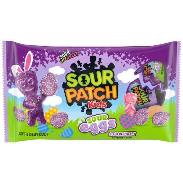 SOUR PATCH KIDS Sour Eggs Soft & Chewy Easter Candy