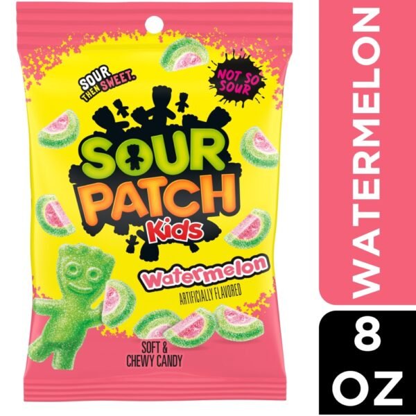 SOUR PATCH KIDS Watermelon Soft & Chewy Candy Easter Candy