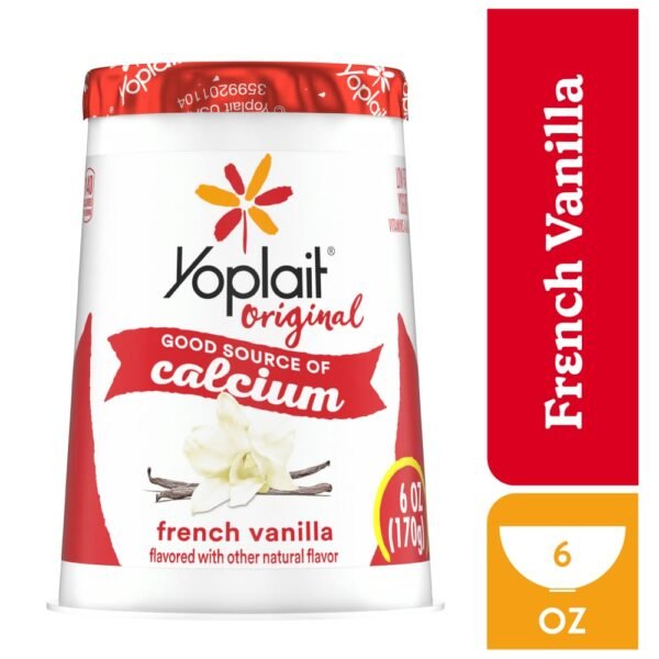 Yoplait Original Low Fat French Vanilla Yogurt Cup