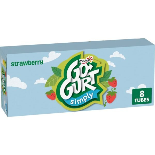 Go-Gurt Strawberry Kids Low Fat Yogurt Tubes