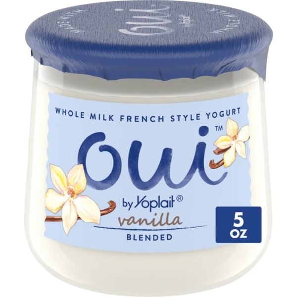Oui by Yoplait Vanilla Whole Milk French Style Yogurt Jar