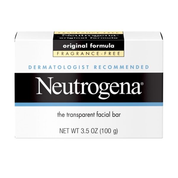 Neutrogena Cleansing Facial Bar Soap Fragrance-Free with Glycerin