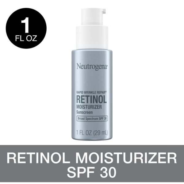 Neutrogena Rapid Wrinkle Repair Retinol Face Moisturizer with SPF 30 Sunscreen with Retinol