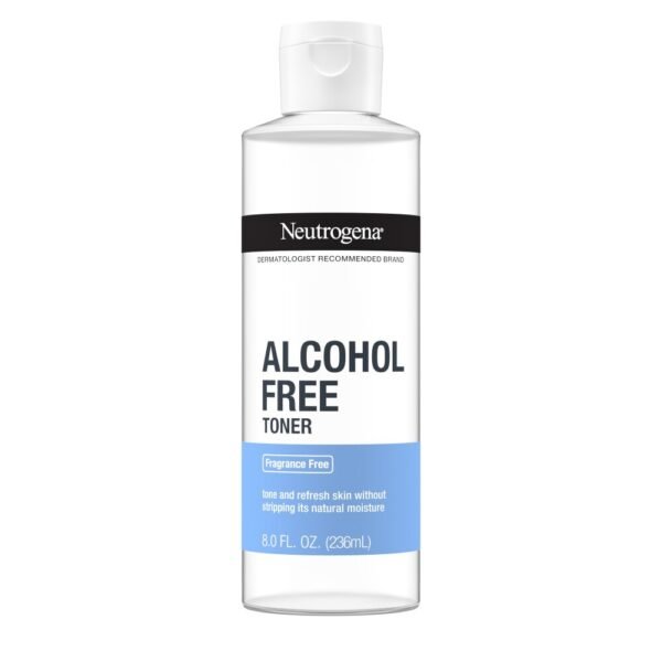 Neutrogena Alcohol-Free Gentle Daily Facial Toner Fragrance-Free Removes Impurities