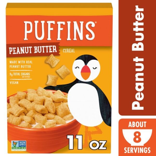 Puffins Peanut Butter Cereal