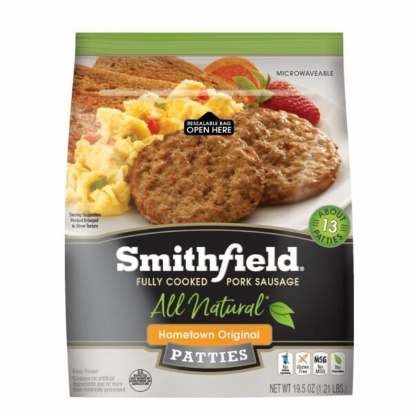 Smithfield All Natural Hometown Original Sausage Patties