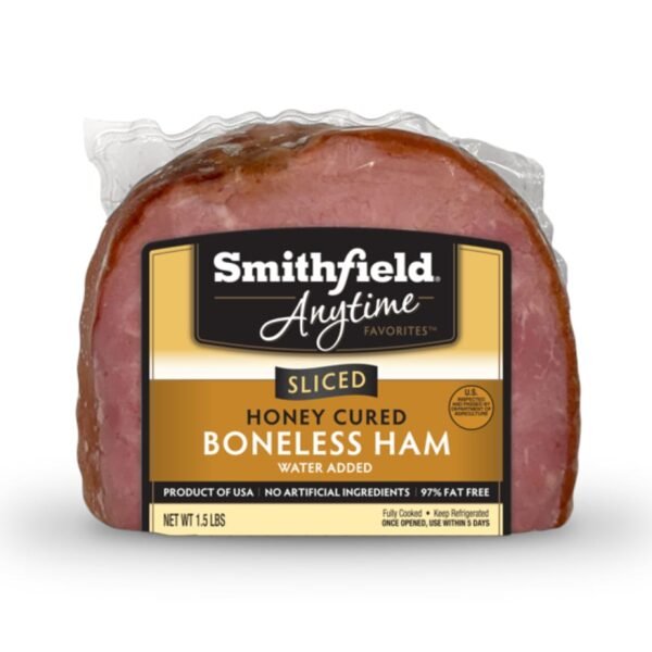 Smithfield® Anytime Favorites Sliced Honey Cured Boneless Ham