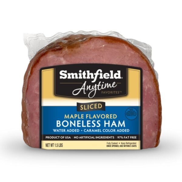 Smithfield® Anytime Favorites™ Sliced Maple Flavored Boneless Ham