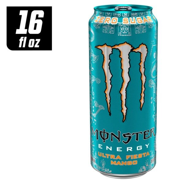 Monster® Zero Sugar Ultra Fiesta Mango Energy Drink Can