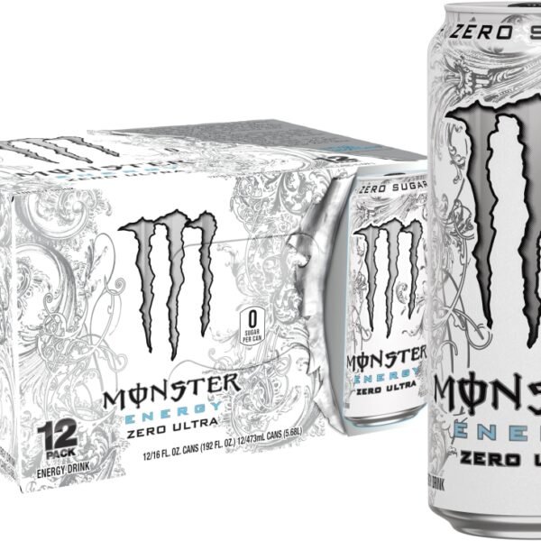 Monster® Zero Sugar Zero Ultra Energy Drink Multipack Cans