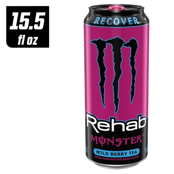 Monster® Rehab Wild Berry Tea Energy Drink Can