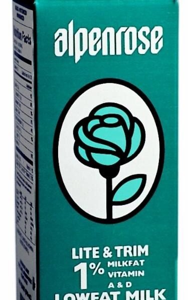 Alpenrose Lite & Trim 1% Low Fat Milk