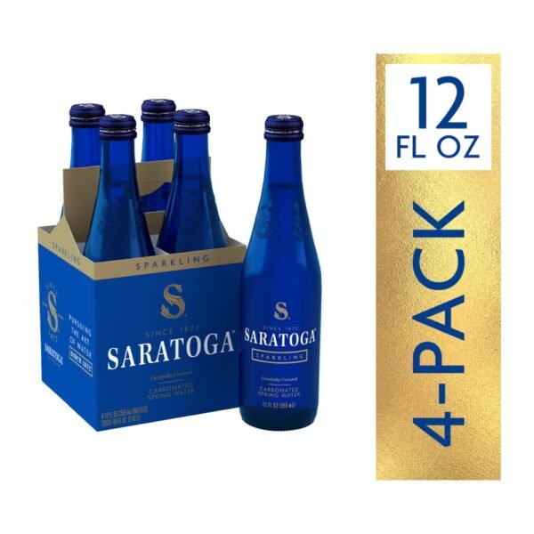 Saratoga Sparkling Bottled Water