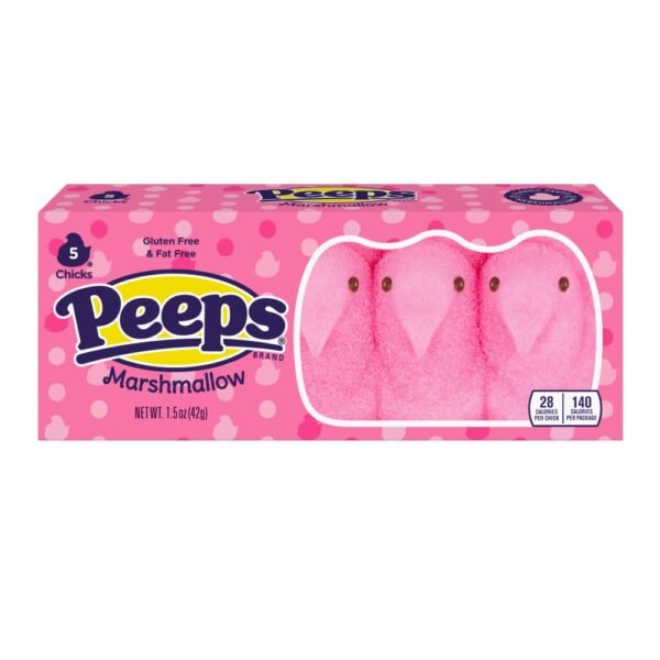 Peeps® Pink Marshmallow Chicks Easter Candy