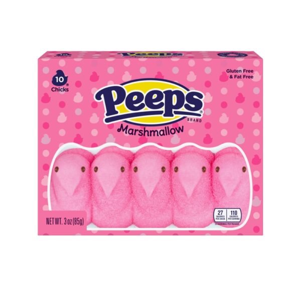 Peeps® Pink Marshmallow Chicks Easter Candy Pack