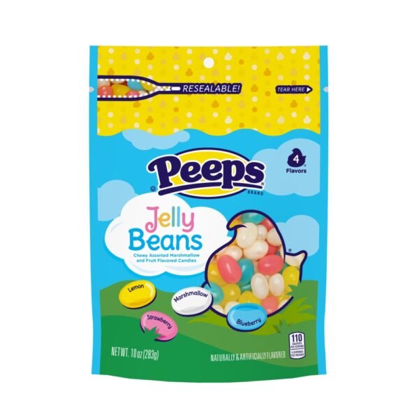 Peeps Marshmallow Flavored Jelly Beans in Stand-Up Bag Easter Candy