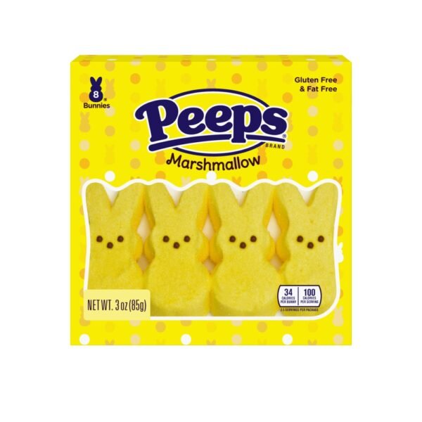 Peeps® Marshmallow Yellow Bunnies Easter Candy Pack