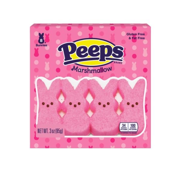 Peeps® Marshmallow Pink Bunnies Easter Candy Pack