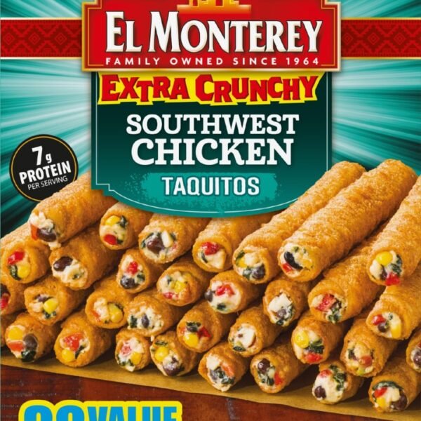 El Monterey Extra Crunchy Southwest Chicken Taquito Value Pack