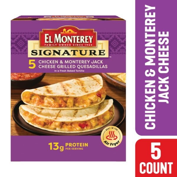 El Monterey Signature™ Chicken & Monterey Jack Cheese Grilled Quesadillas