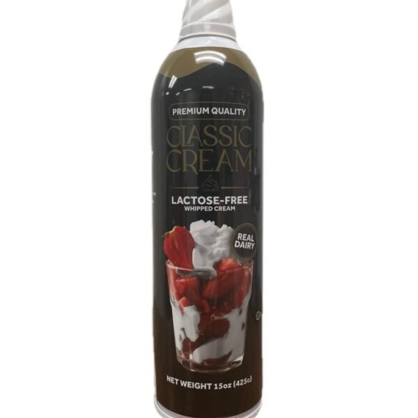 Classic Cream Lactose Free Whipped Light Cream