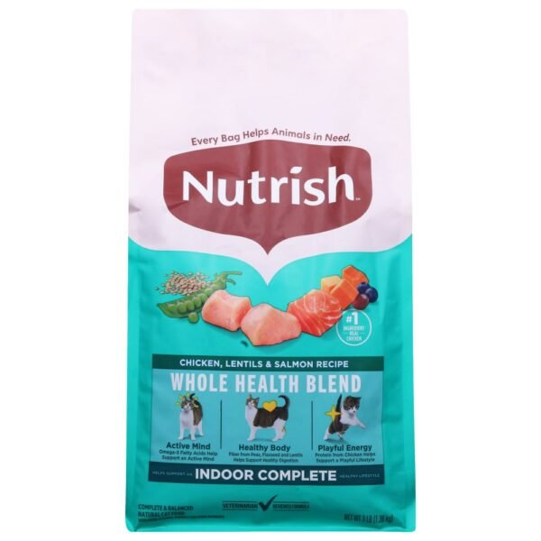 Rachael Ray Nutrish™ Indoor Complete Chicken With Lentils & Salmon Dry Cat Food
