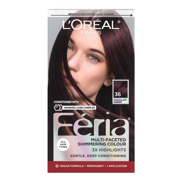 L'Oreal Paris Feria Permanent Hair Color 36 Chocolate Cherry
