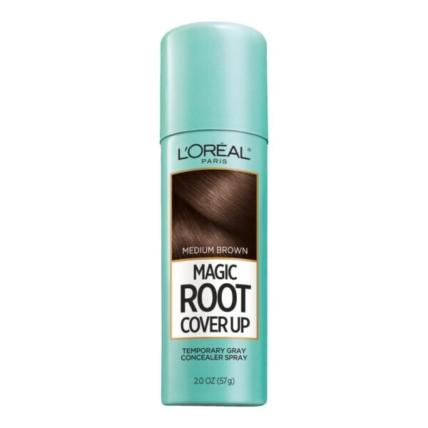 L'Oreal Paris Magic Root Cover Up Temporary Concealer Spray Medium Brown