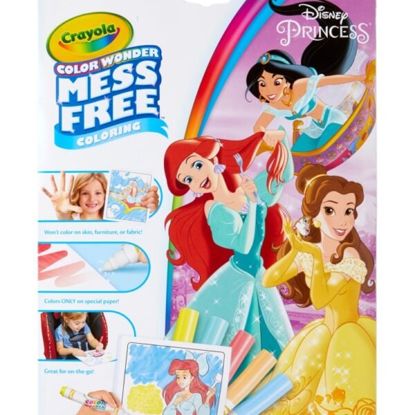 Crayola Color Wonder Mess Free™ Disney Princess Coloring Pages & Markers