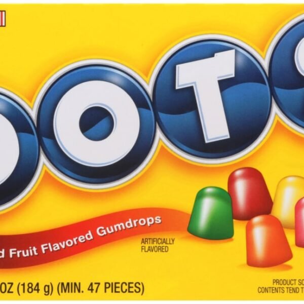 Tootsie Roll® DOTS® Assorted Fruit Flavored Gumdrops Candy Theater Box