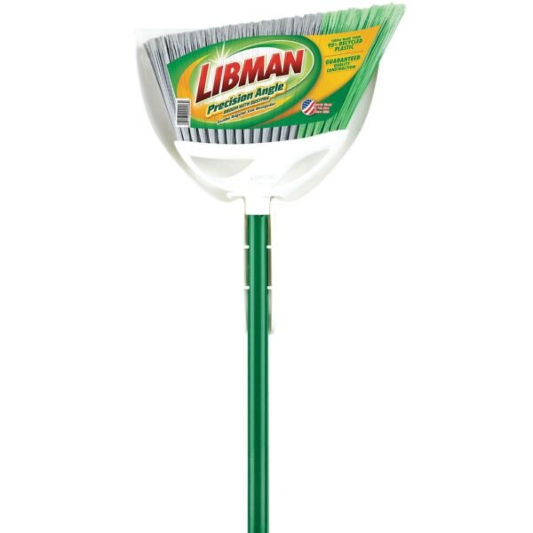 Libman® Precision Angle Broom with Dust Pan