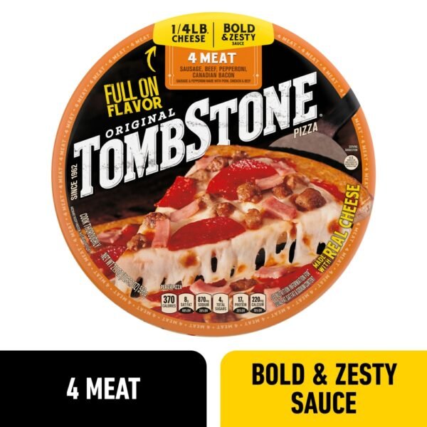 Tombstone Four Meat Frozen Pizza