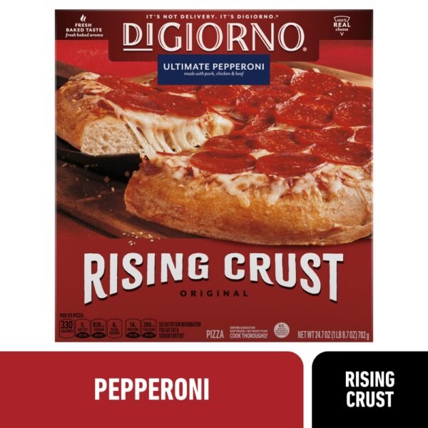 DiGiorno Frozen Pizza Rising Crust Pepperoni Pizza