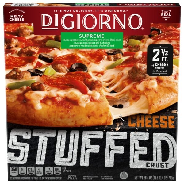 DIGIORNO® Supreme Stuffed Crust Frozen Pizza