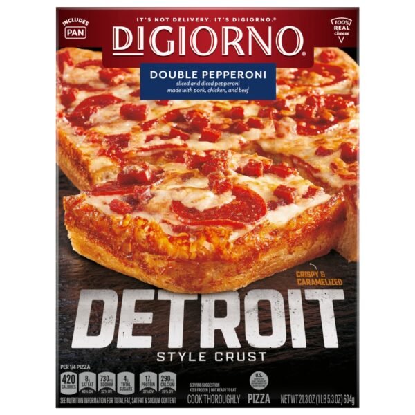 DiGiorno® Pepperoni Detroit Style Crust Frozen Pizza