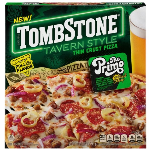 Tombstone® Frozen The Primo Tavern Style Thin Crust Pizza